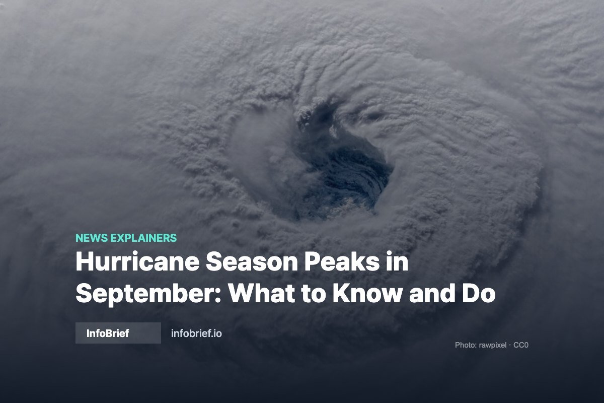 Hurricane Season Peaks in September: What to Know and Do
