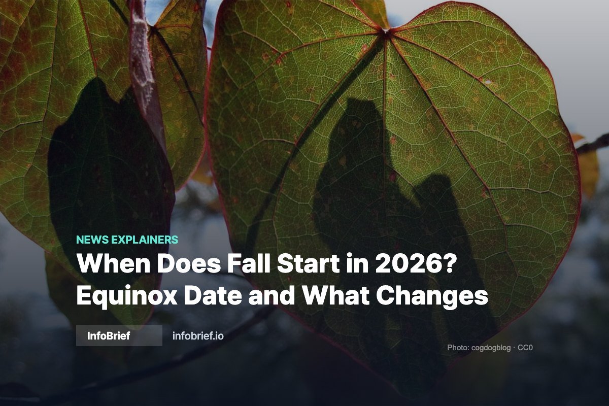 When Does Fall Start in 2026? Equinox Date and What Changes